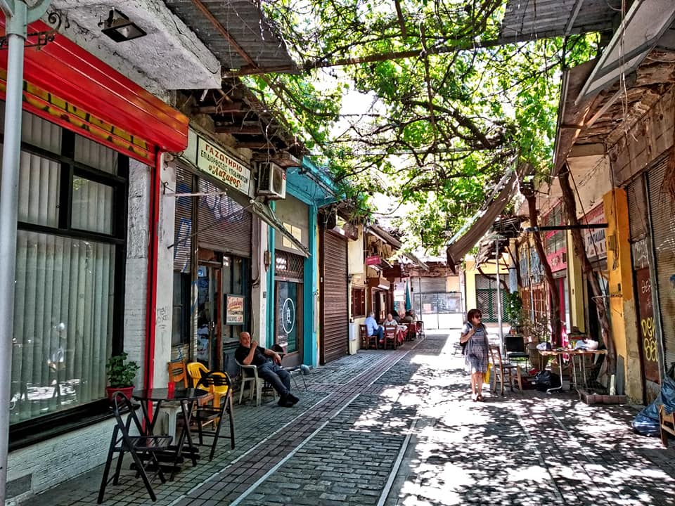 Walking through the old markets of our city... - Peek at Greek - Greek language and culture school